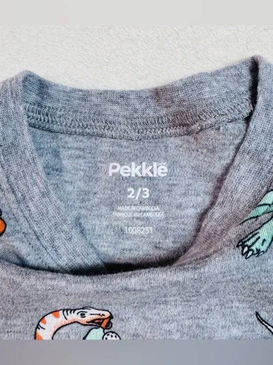 Toddler Pajama Set Organic Cotton Size 2/3 - Picture 5 of 5